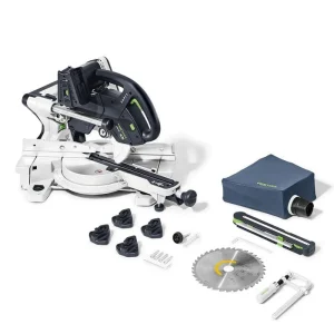 576847 KSC 60 EB KAPEX Cordless Slide Compound Mitre Saw 216mm 18V Skin Festool