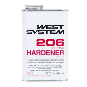 HA206 West System 206 Slow Hardener 100ml