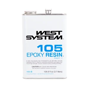 WS105 West System 105 Epoxy Resin 0.5 Litre